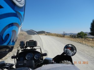 view from the back seat of Jeep Jeep