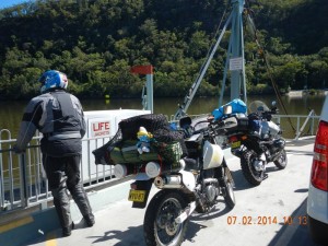 Ferry ride at Wisemans