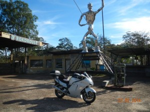 The Shiny Man at the Halfway House