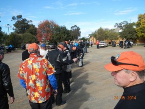 The line to check-in