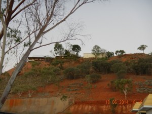 ever changing colours of the rock