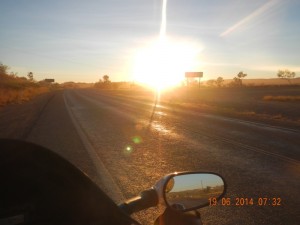 Sunrise in Mt Isa