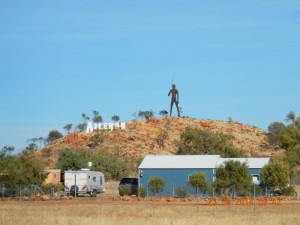 "Walkabout Man" in Aileron