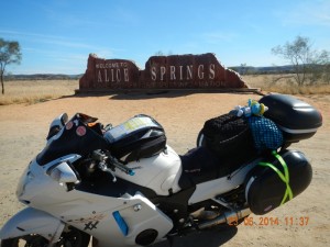 Good-bye Alice Springs