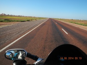 from the cockpit