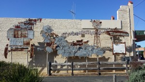 iron work mural