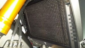 Genuine Yamaha rad cover.